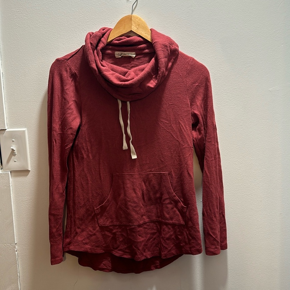 Pink Rose long sleeve top. Size small